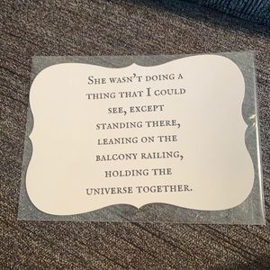 Quote Decor/Gift